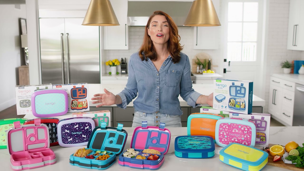 Bentgo® Kids - An Innovative Bento-style Lunch Box for Active Children