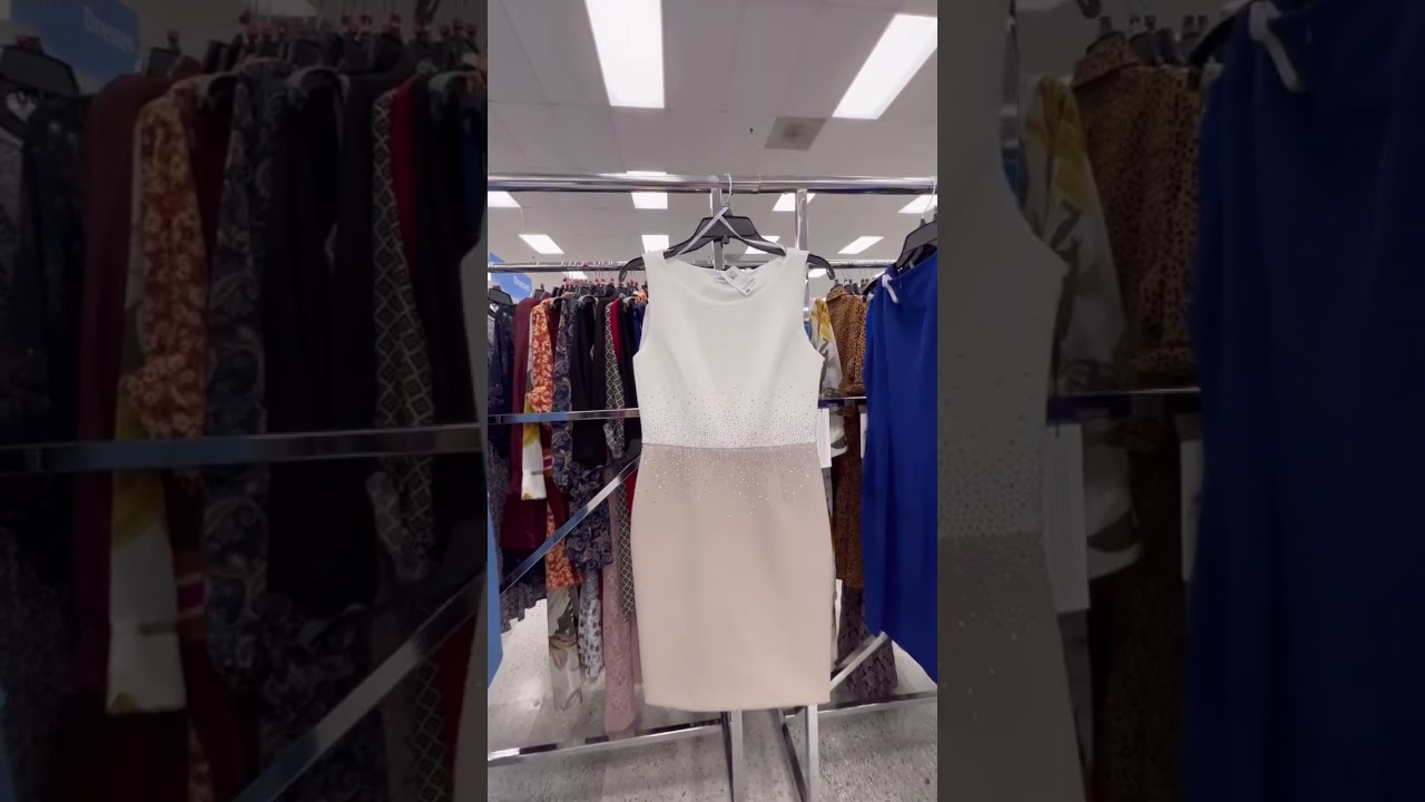Calvin Klein Dress For Less 👗😍 #shorts #shortsvideo #shopwithme #virtualshopping