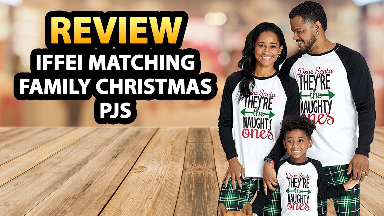 IFFEI Matching Family Pajamas Sets Christmas PJ's ✅ Review