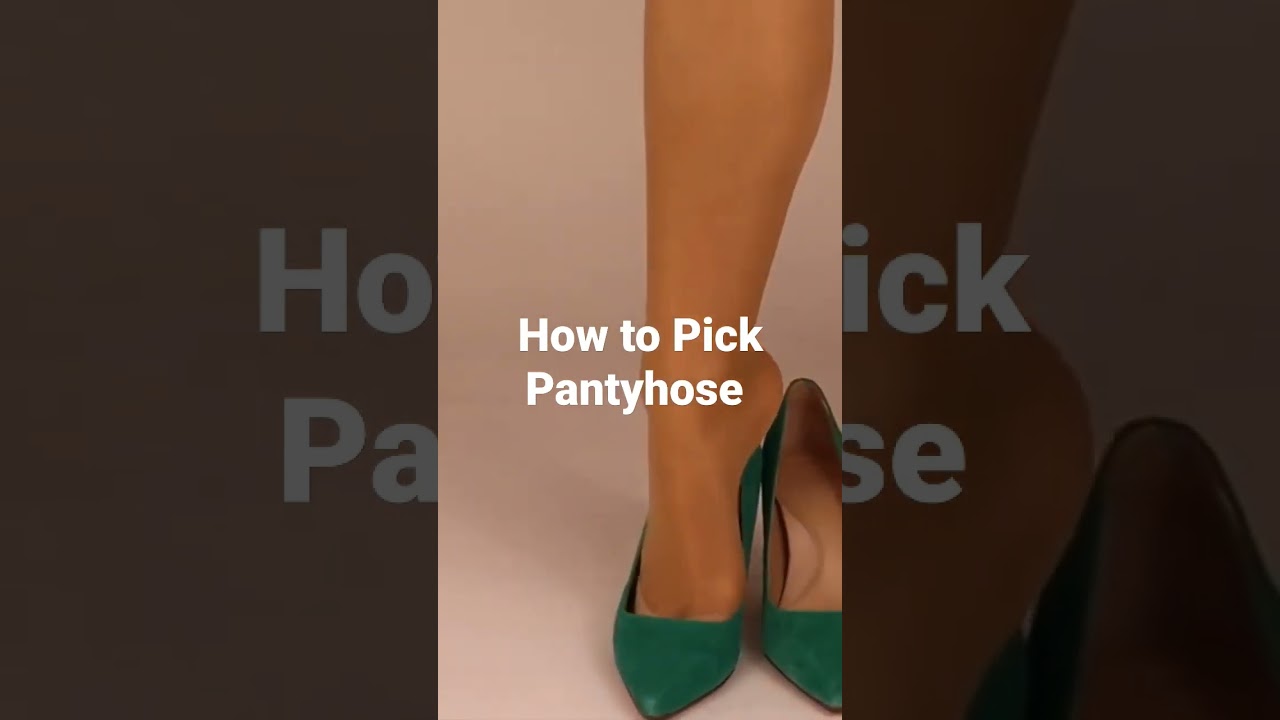 3 Simple Steps to Wearing Hosiery! 👈 #shorts #fashion #style