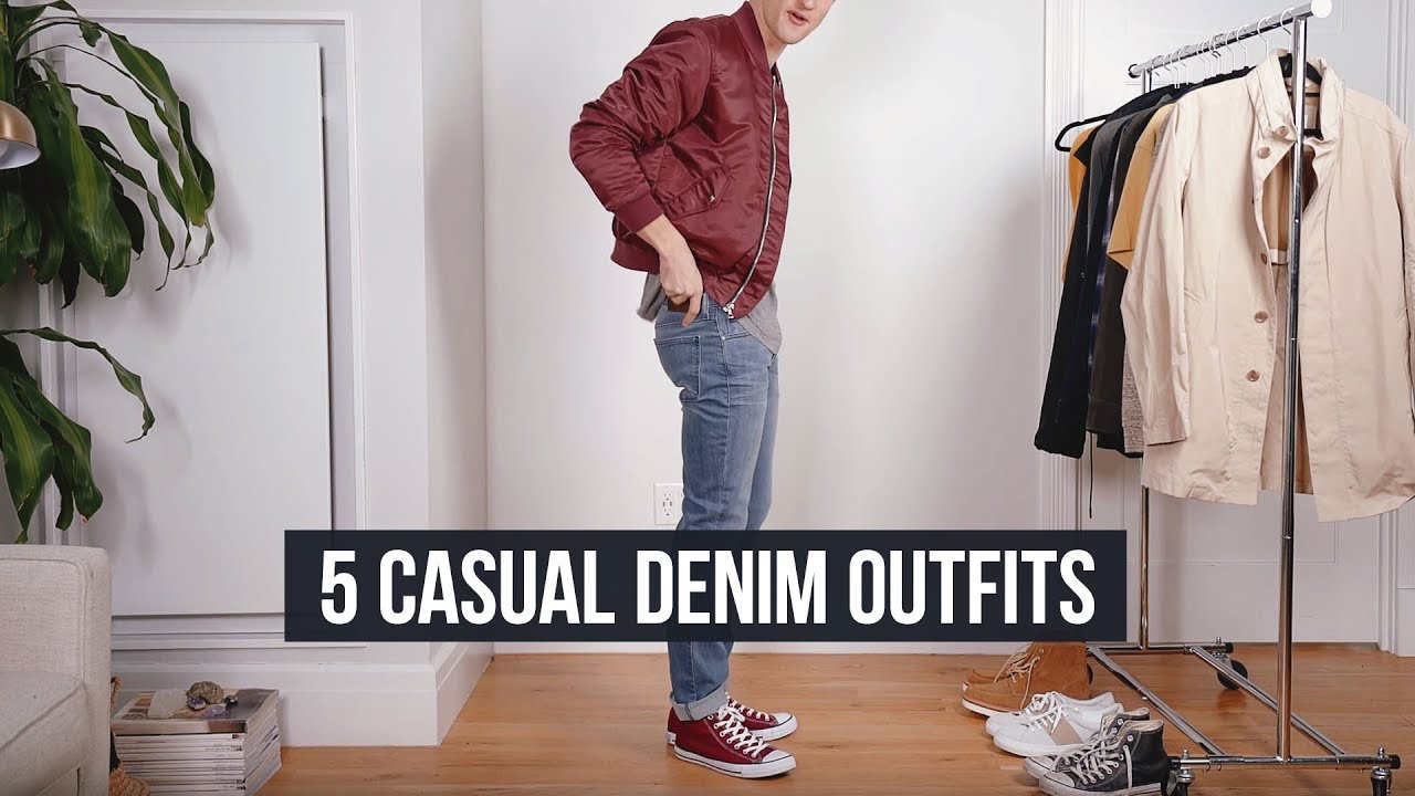 5 Casual Denim Looks | High-Quality Men’s Jeans | J. brand, AG Jeans and more