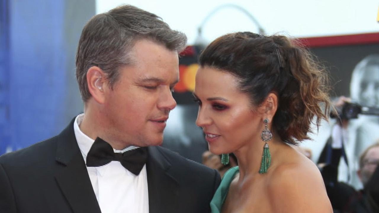 Matt Damon Gets Adorably Tongue-Tied Gushing About His Wife Luciana