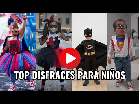 Top de los Mejores Disfraces Infantiles para Halloween 2024 👻 Ropa para niños y niñas 😍