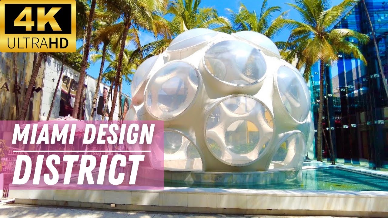 Miami Design District - Full Virtual Walking Tour [4K]