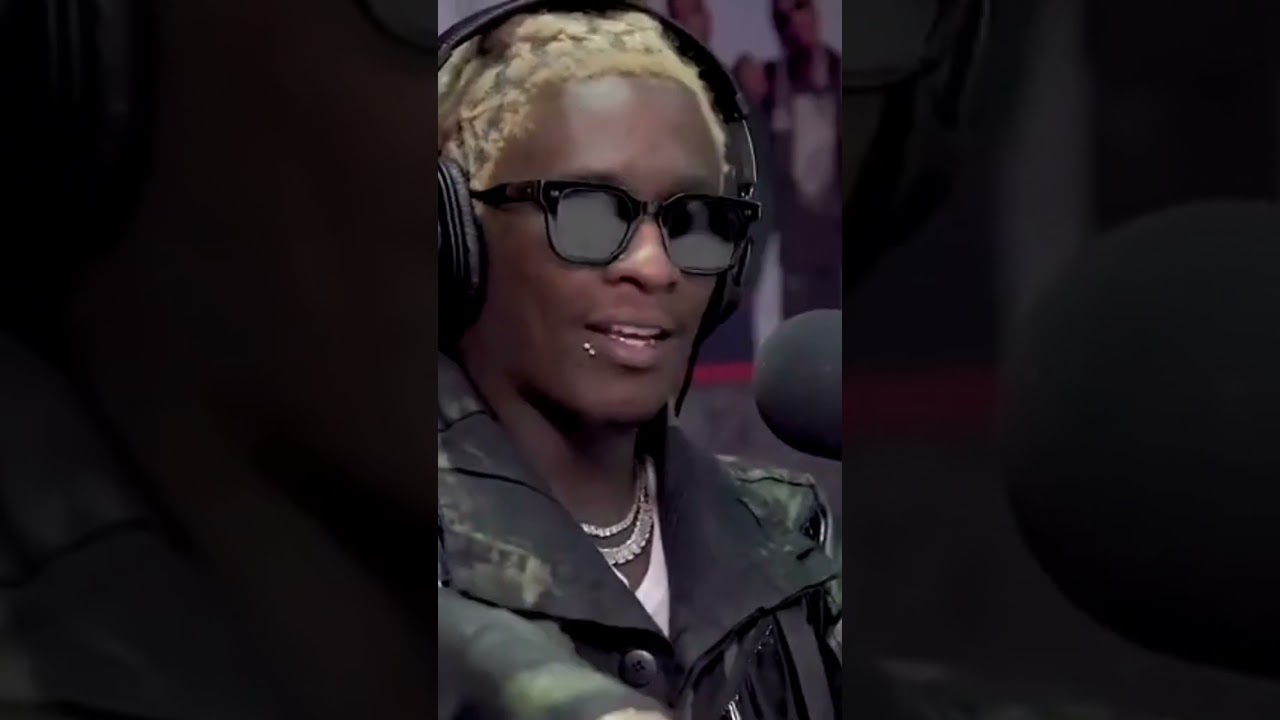 Young thug disclosed how he started wearing the dress.🤔