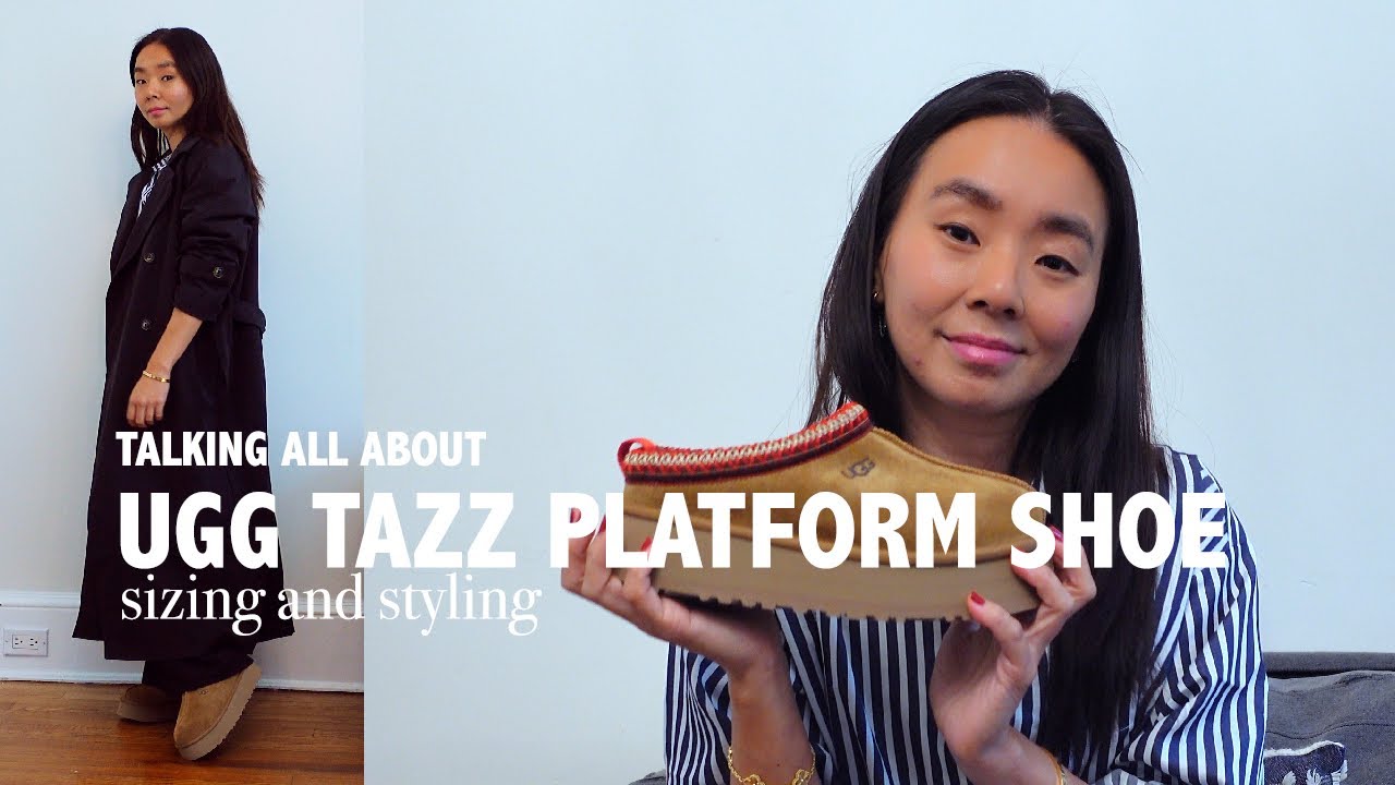 Let’s talk about the UGG TAZZ Tasman Platform shoe (size up or down, my sizing recommendations)