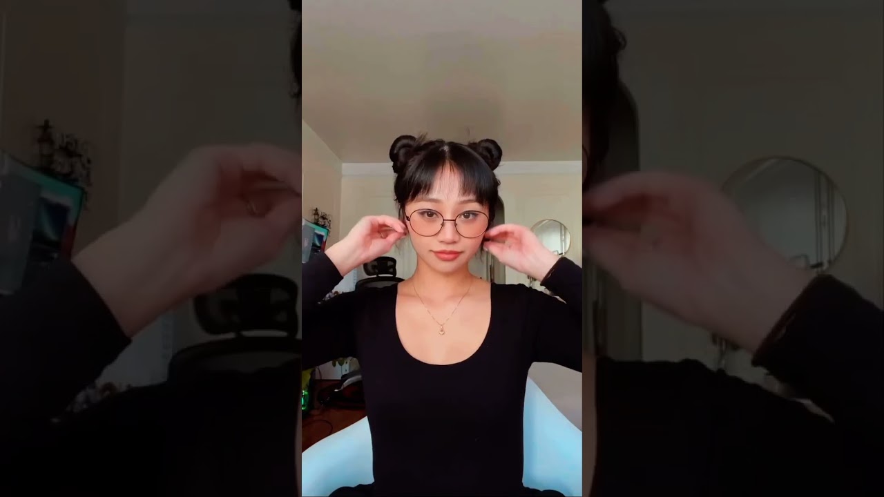 Easiest Hairstyles for Bangs/Fringe #shorts