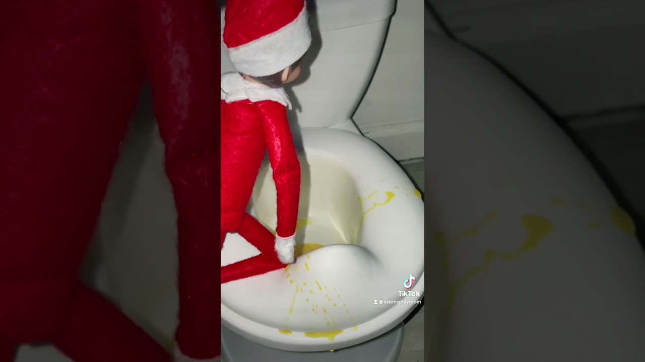 Elf on the Shelf caught on cam! #shorts #elfontheshelf #short