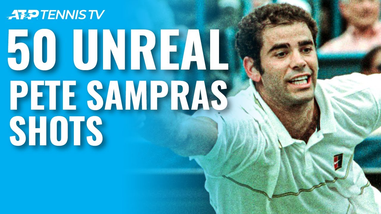 50 Pete Sampras Shots & Rallies That AMAZED Spectators!