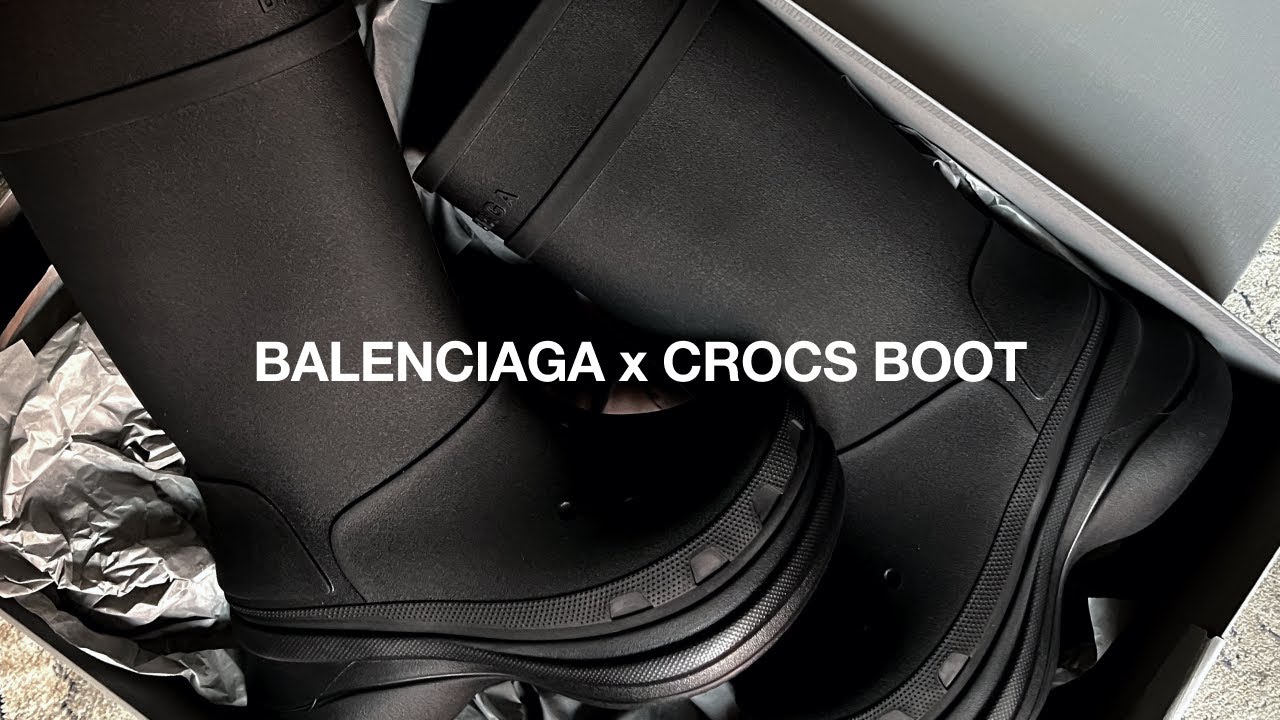 Balenciaga x Crocs Boot Review - Sizing, Try-on & Comfort