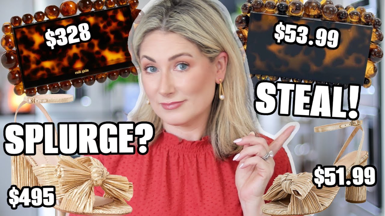 SPLURGE OR STEAL? Finding Dupes for Free People, Cult Gaia & Loeffler Randall for Less!