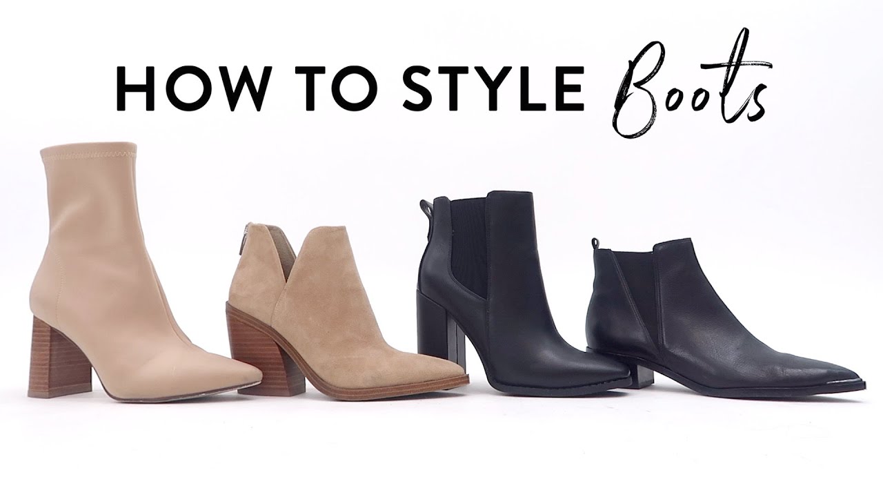 HOW TO STYLE BOOTS & BOOTIES | What to wear with different types of boots | Miss Louie
