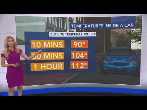 Car temps dangerous, even in 70-degree weather