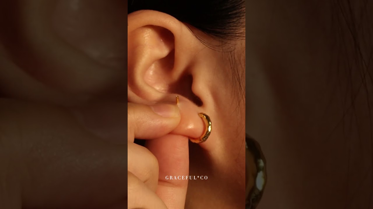 Earrings you need for lobe piercings ☺️ #earpiercing