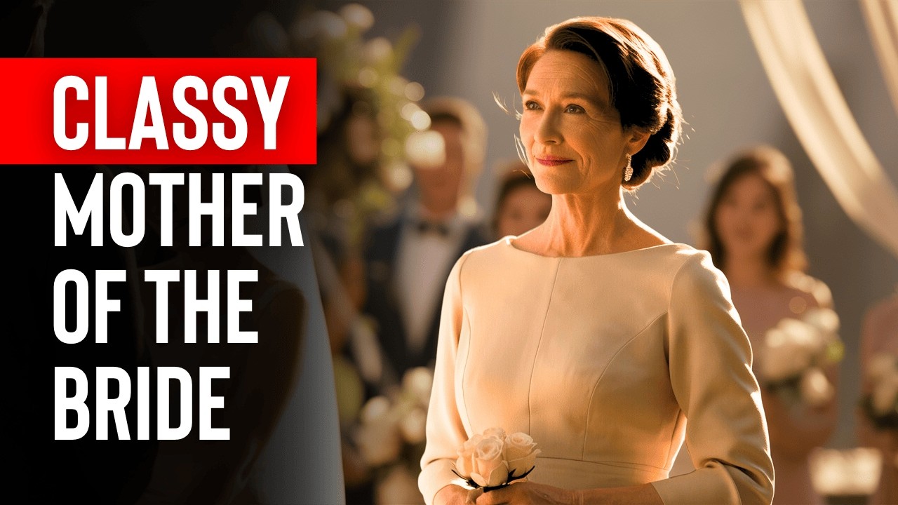 Elegant Mother Of The Bride Dresses For Classy Ladies Over 50