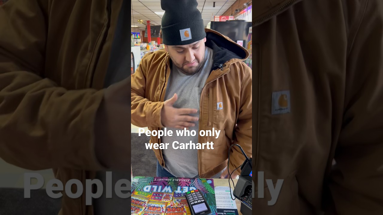 I hardly wear Carhartt #comedy #funny #viral #gasstation #funnyviral #viralcomedy