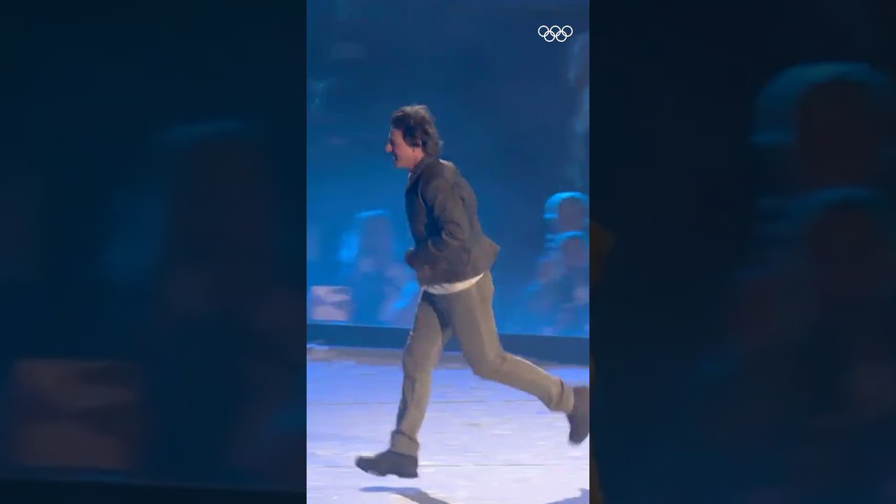 TOM CRUISE AT THE #PARIS2024 CLOSING CEREMONY! 🔥