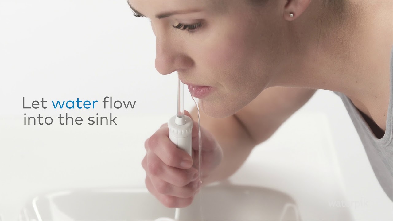 How to Use a Waterpik™ Water Flosser