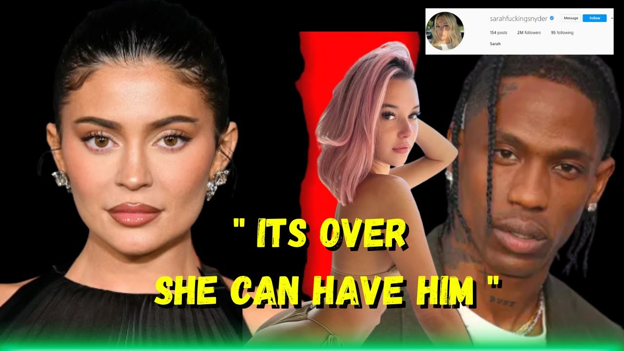 Travis Scott ALREADY Moved On!! Quietly DUMPS Kylie Jenner Dates OPP Sarah Snyder Dumps YungSweetRo