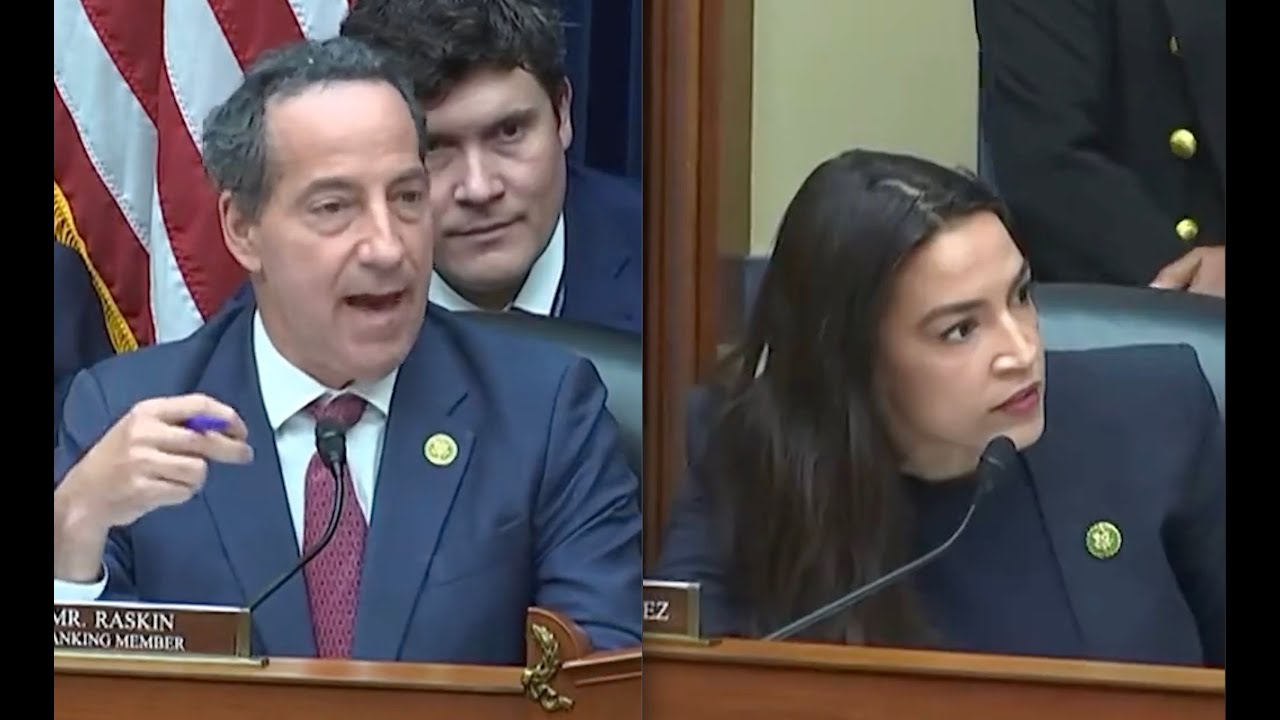 AOC & Jamie Raskin team up for BRILLIANT strategy at hearing