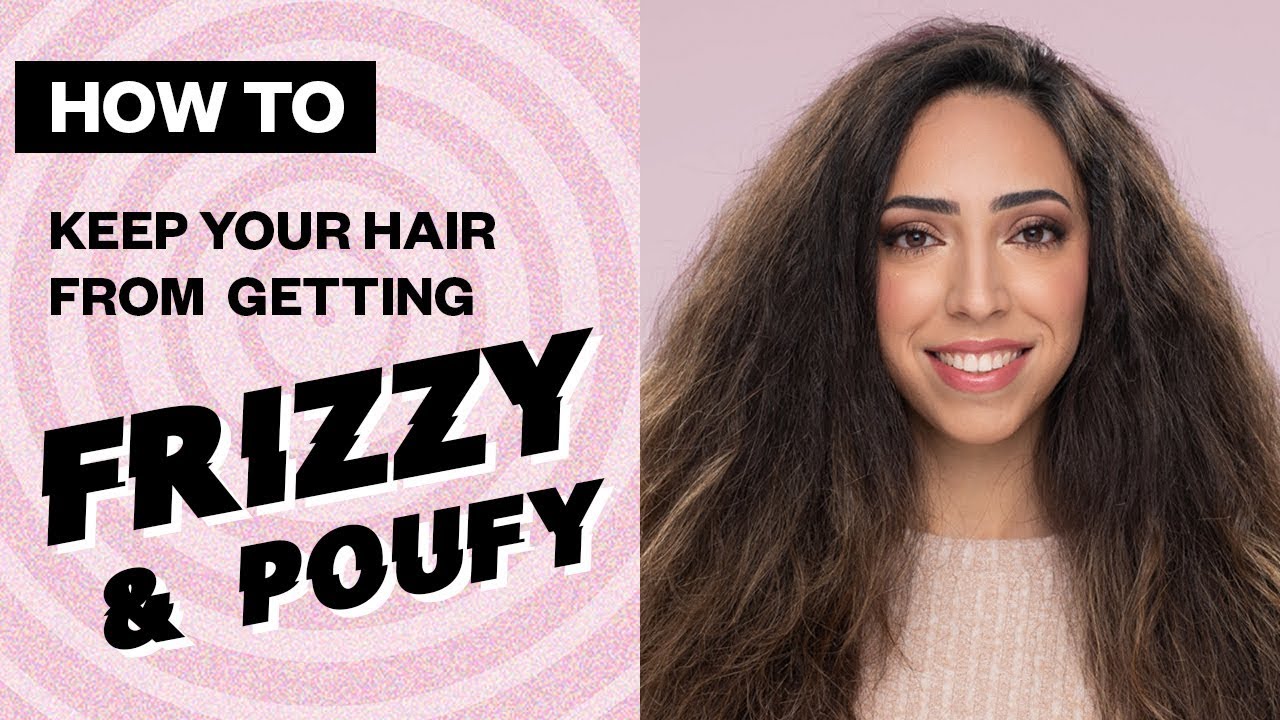 IGK Hair - How to keep your hair from getting frizzy & poufy