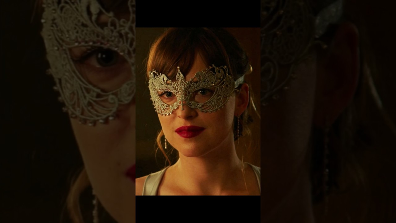 Ana DEFIES Elena's Warning at the Masquerade 😤 'This Is MY Love Story!      #FiftyShadesDarker
