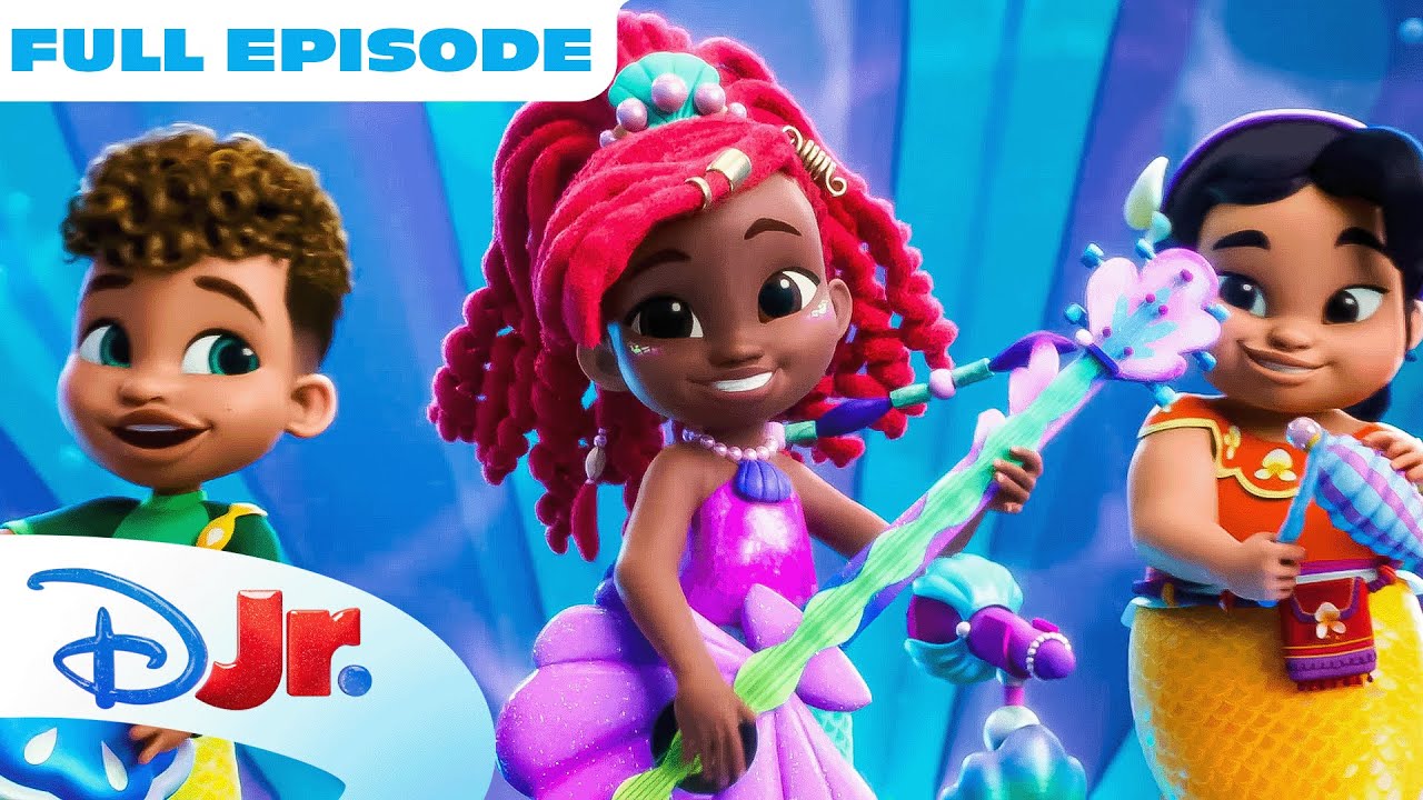 Disney Jr.’s Ariel First Full Episode 🧜🏾♀️ | The Little Mermaid | S1 E1 | @disneyjr