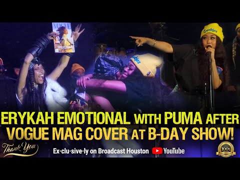 ERYKAH BADU'S Daughter PUMA Slays SWV CLASSIC SONG After CRASHING THE SHOW @ Erykah's B-Day Show