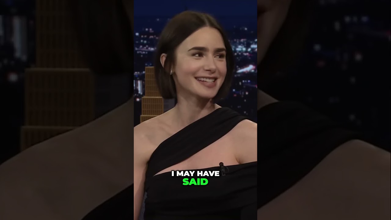 Lily Collins Reveals Her Spice Girls Obsession!#lily #jimmyfallon