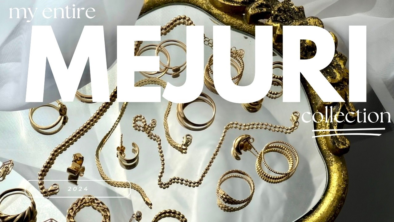 My ENTIRE Mejuri Jewelry Collection 2024 | Fine Jewelry, Gold Vermeil, & More!