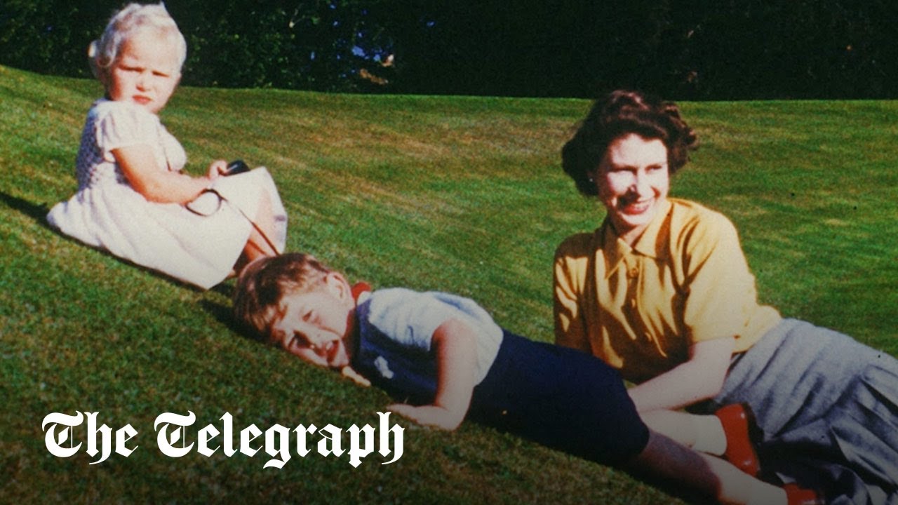 Unseen footage shows a young King Charles' childhood moments leading up to his mother's coronation