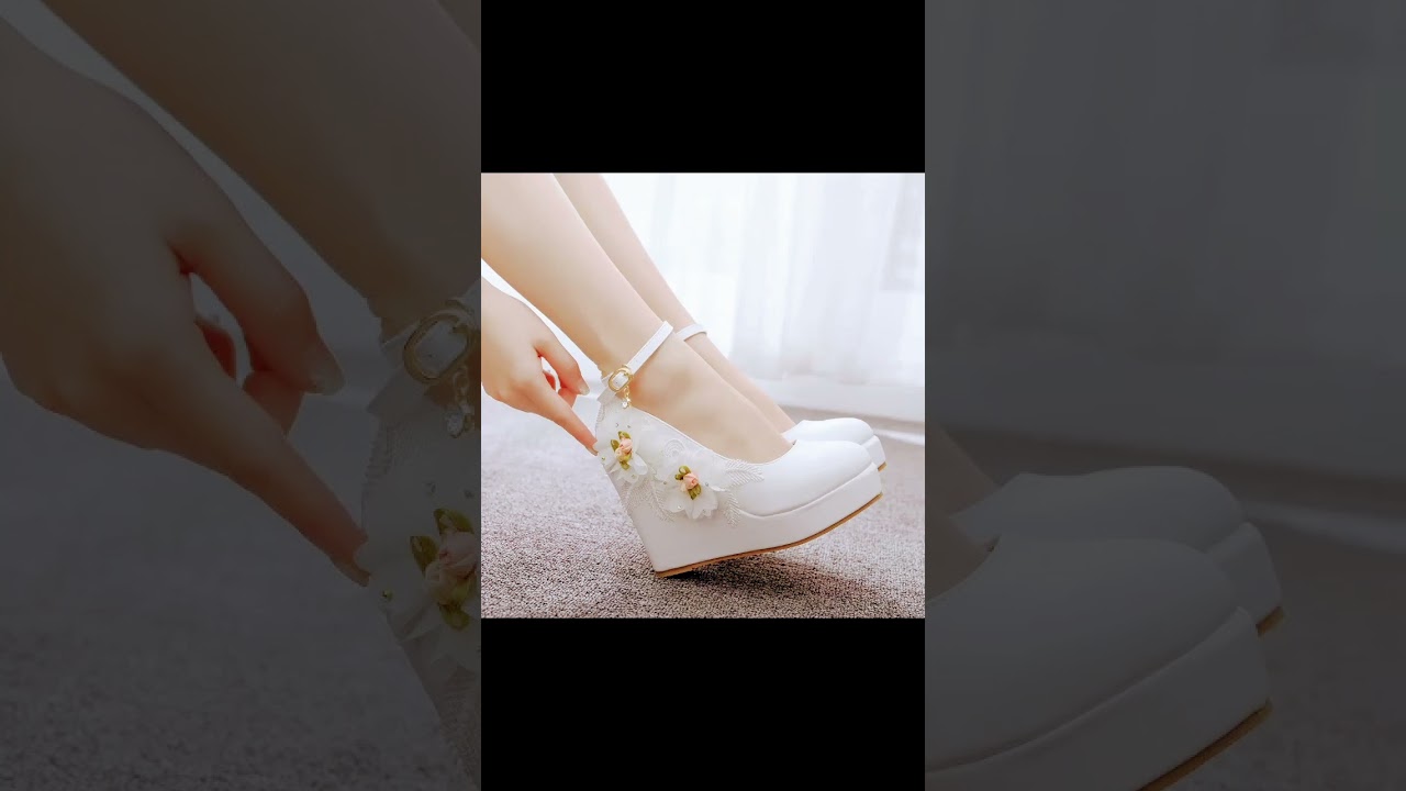 wedge heels shoes beautiful collection 2022 #2023 😱😱😍😍😍😍