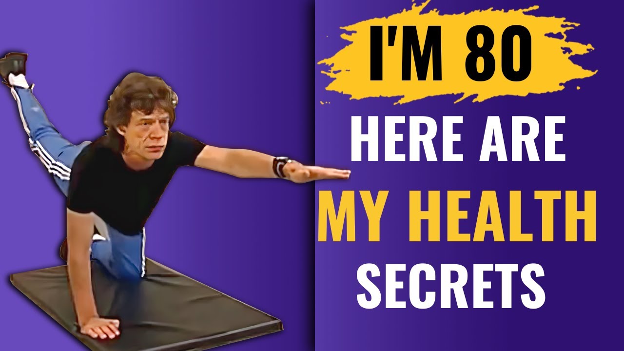 Mick Jagger (80 years old) Reveals The 8 SECRETS To His Health & Longevity| Actual Diet and Workout