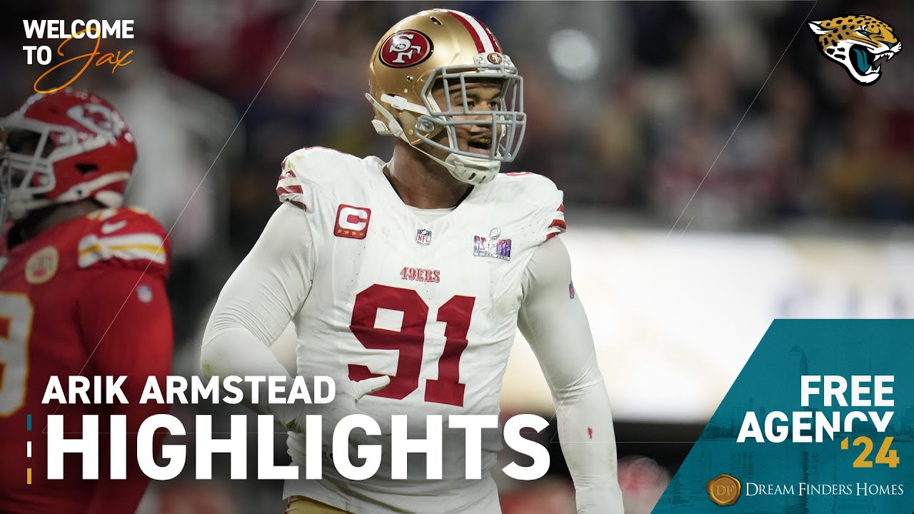 Arik Armstead's Top Career Highlights | Jaguars Free Agency 2024 | Jacksonville Jaguars