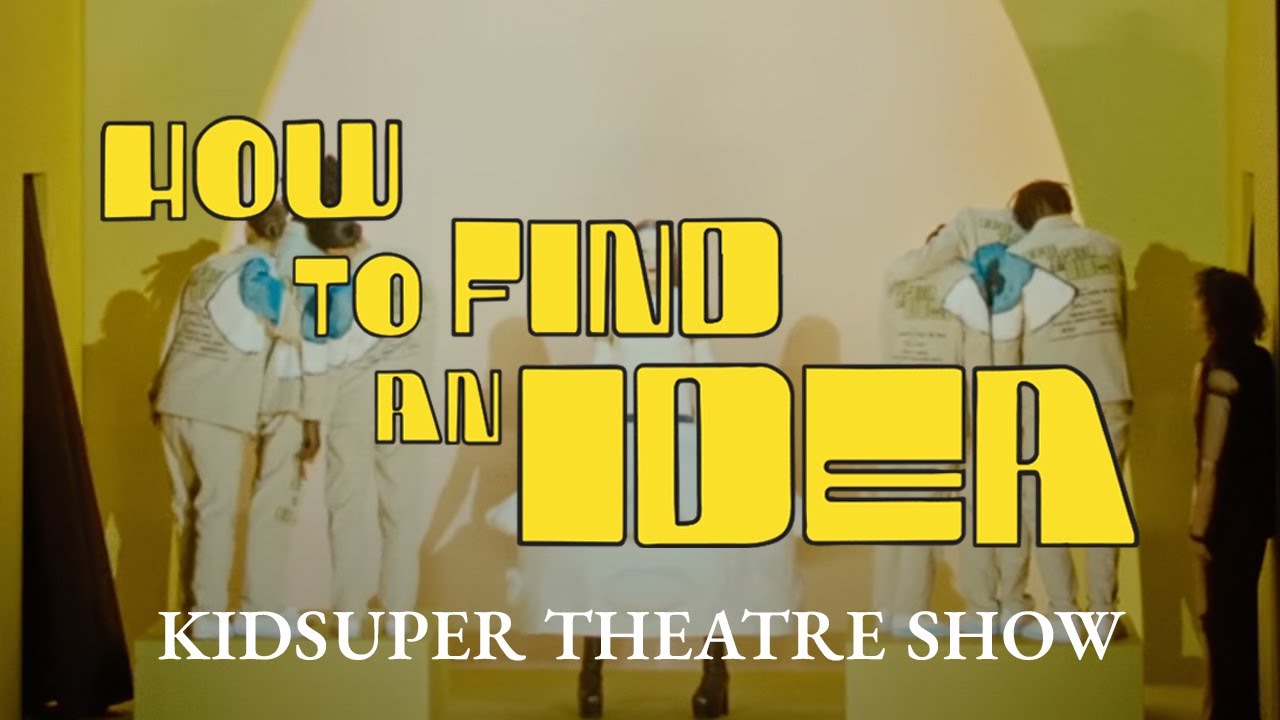 KidSuper SS24 "How To Find An Idea" Theater Play