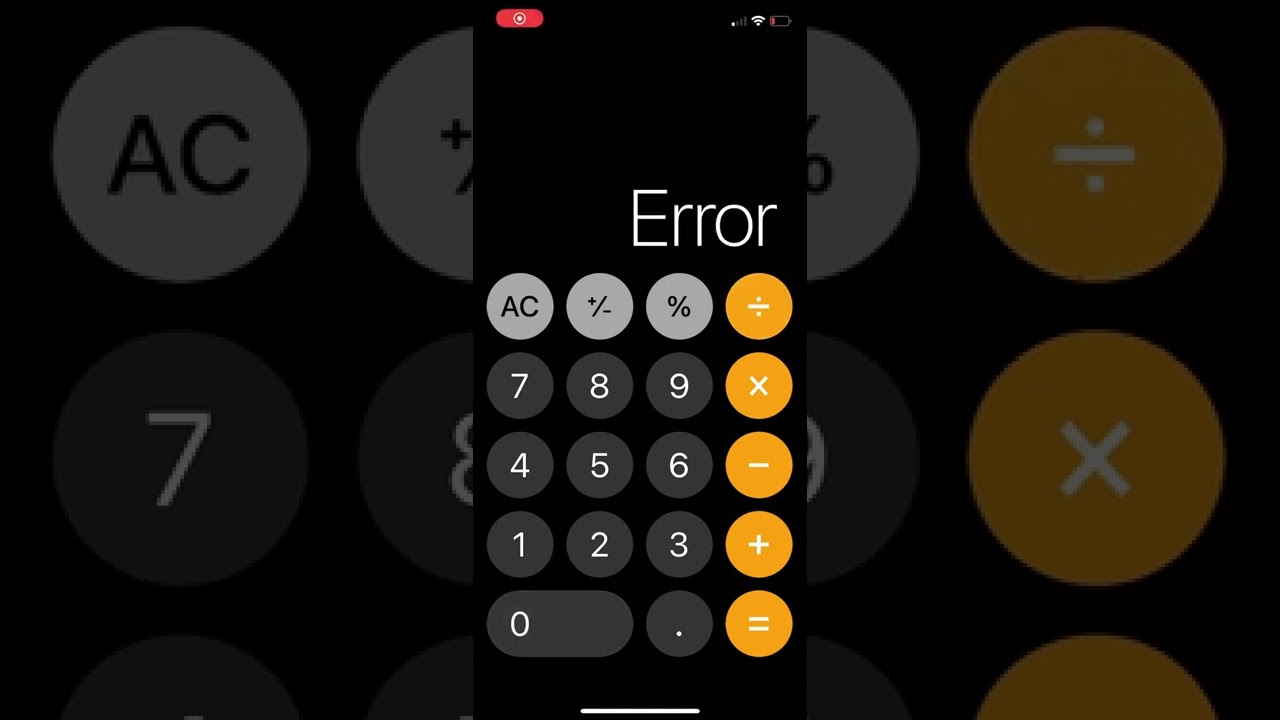 0 divided by 0 equals Infinity?!