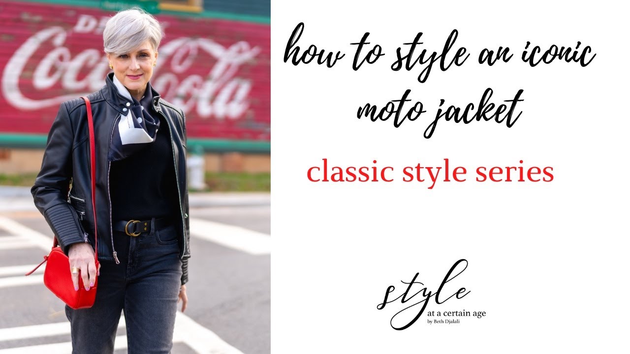 classic style series | how to style an iconic moto jacket