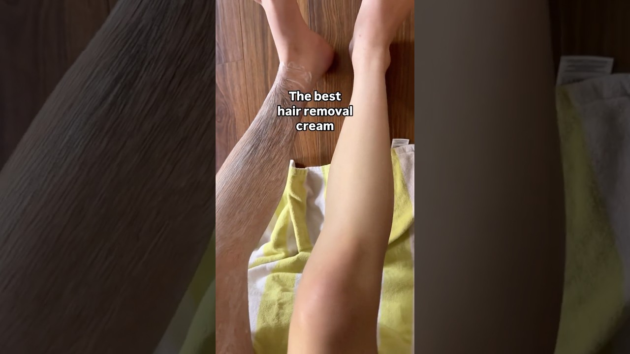 THE BEST HAIR REMOVAL CREAM EVER! Works in minutes!