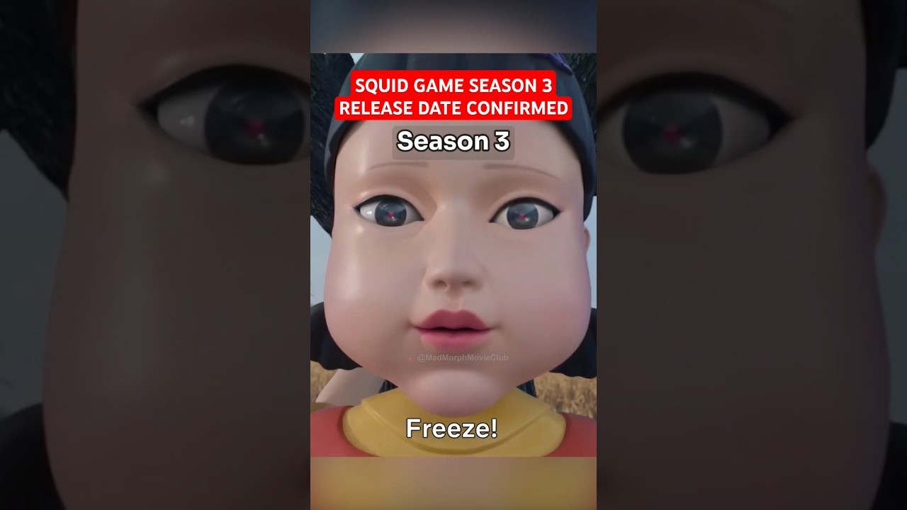 Squid Game Season 3 release date