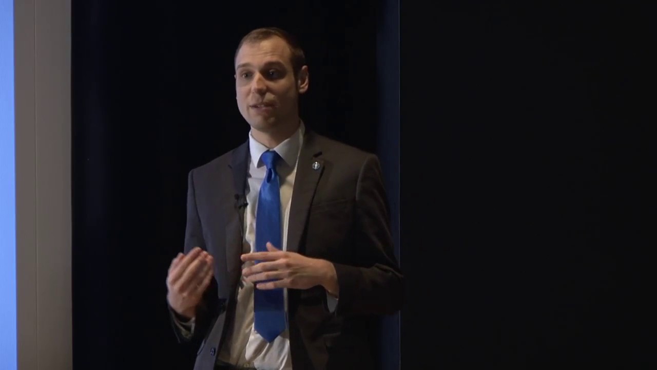 Phil Schneider, 1st Place Award in the University at Buffalo’s 2017 3MT competition