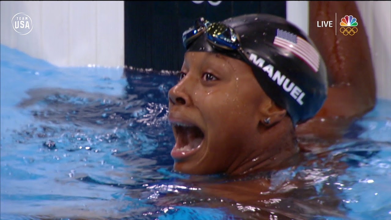 Simone Manuel Sets An Olympic Record In Rio | Gold Medal Moments Presented By HERSHEY'S