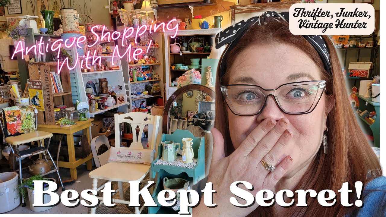 This Antique Mall Is A Hidden GEM! | Shop With Me | Buying & Selling Antiques