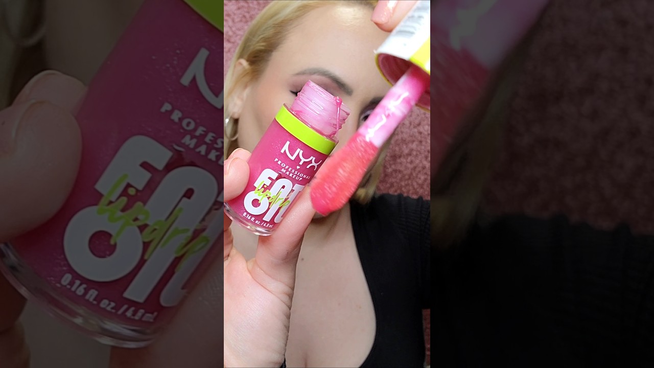 NYX Cosmetics Lip Drip Fat Oil Supermodel #nyxcosmetics #lipoil #shorts