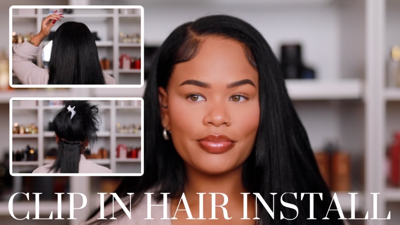 TRANSFORM YOUR LOOK INSTANTLY WITH CLIP IN EXTENSIONS! | Curls Queen Hair