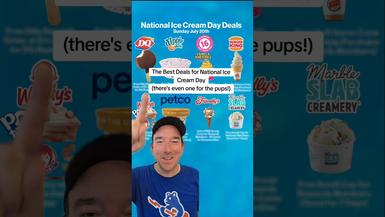 The Best Deals for National Ice Cream Day from Dairy Queen, Wendy's & More #icecream #fooddeals