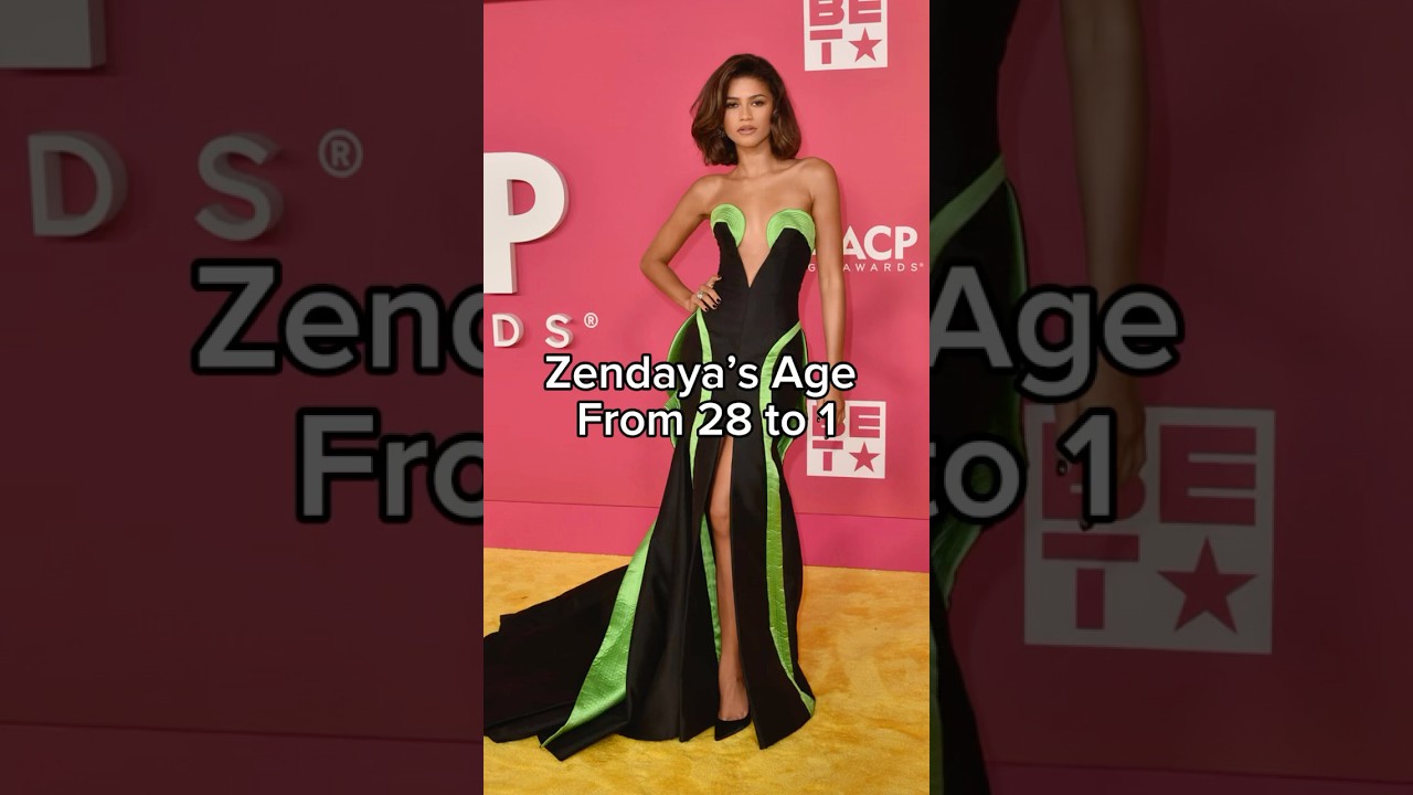 Zendaya’s age from 28 to 1 💅🏽💕 #zendaya #age #nostalgic #shorts #growingup #nostalgia #age
