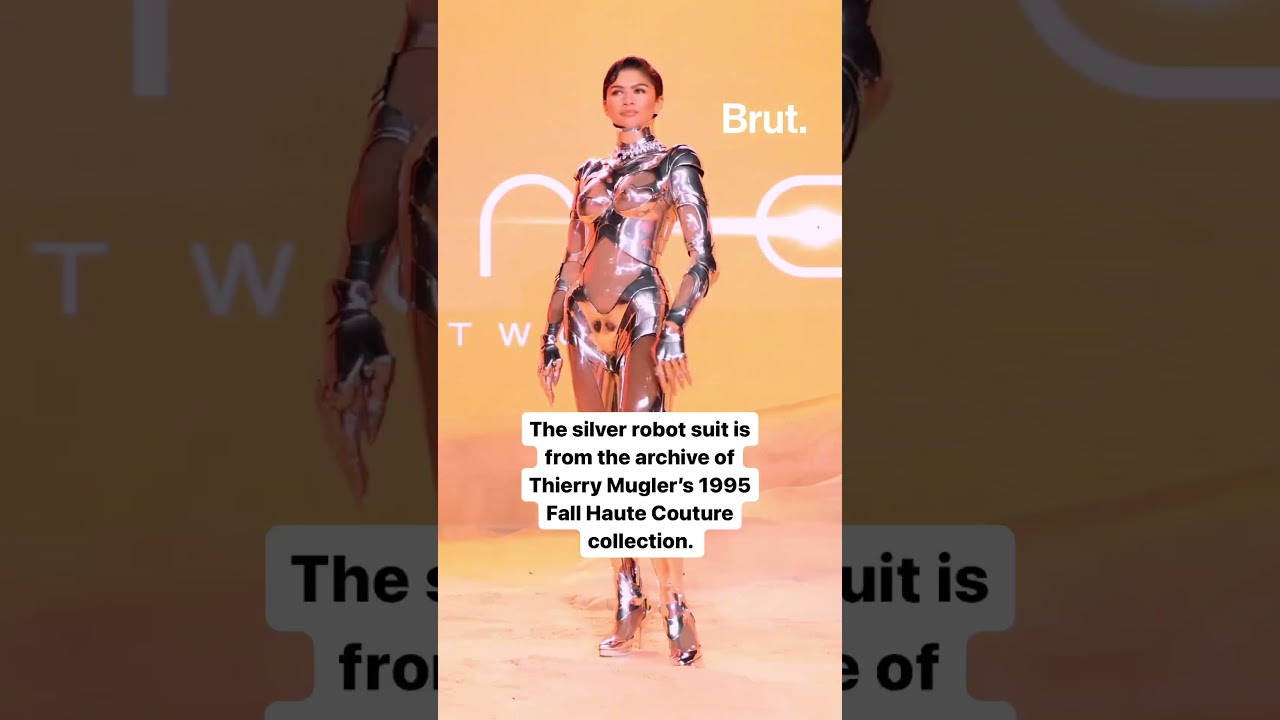 Zendaya made quite an entrance at the world premiere of “Dune: Part Two” in a silver robot suit.