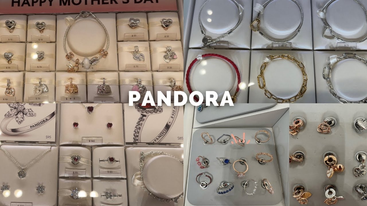 PANDORA JEWELRY, GIFT IDEAS for MOTHERS DAY #bracelets #necklaces #rings #charms #pandora
