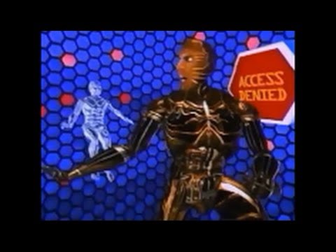 ACCESS DENIED Lawnmower Man I AM GOD HERE