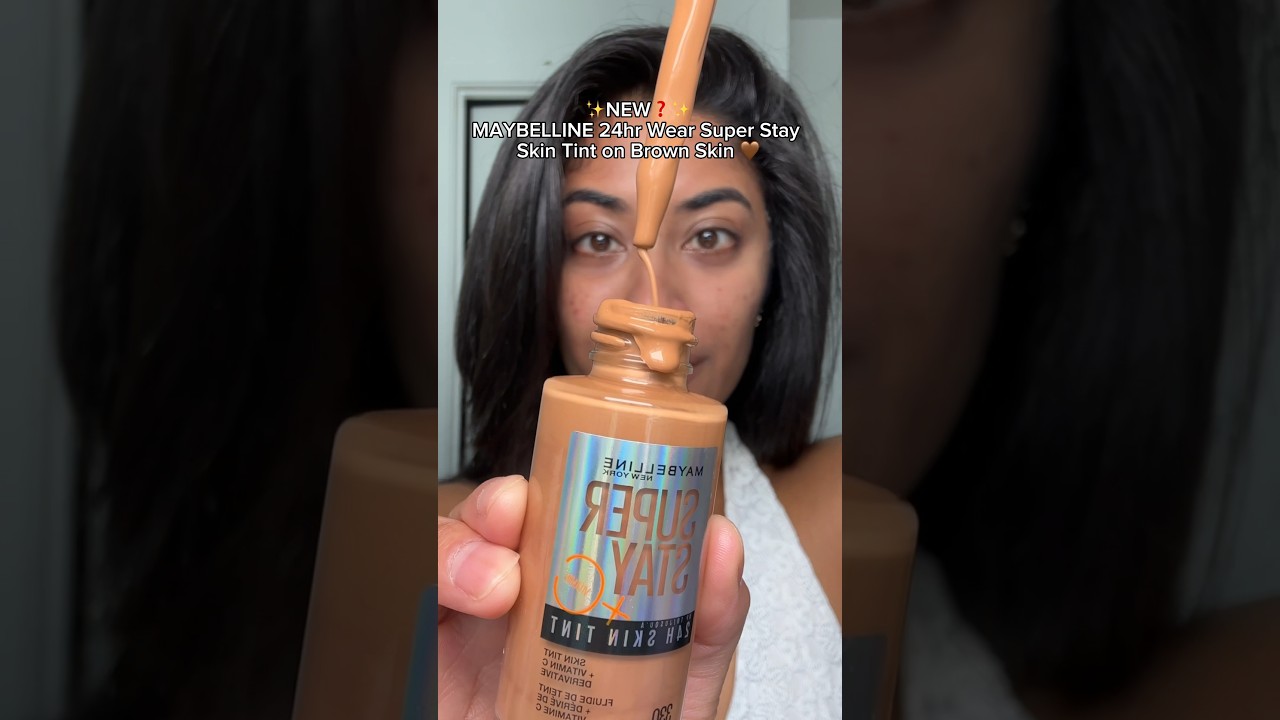 AM I THE ONLY ONE WHO DIDNT KNOW MAYBELLINE HAS A SKIN TINT 😭👁️👄👁️
